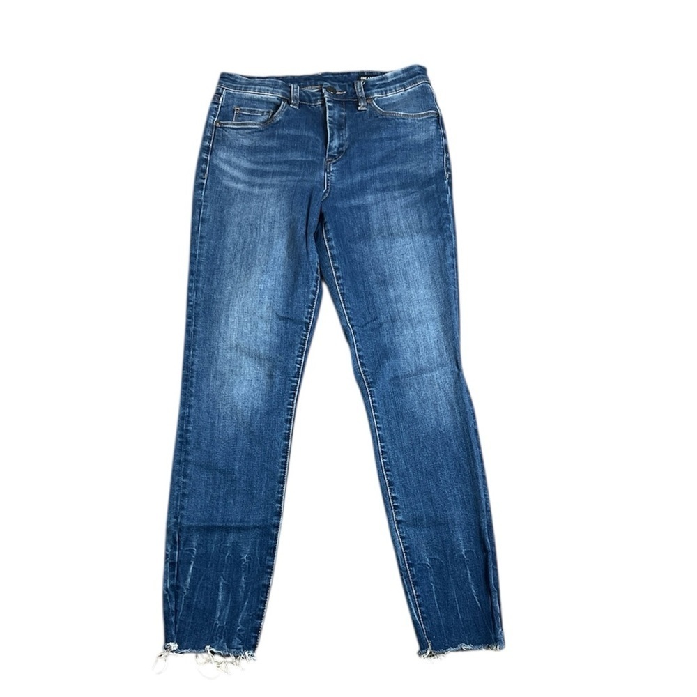 Blank NYC mid rise skinny raw hem denim jeans size 29
